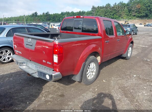 1N6AD0EV4KN719266 2019 NISSAN FRONTIER Red Задня права чверть