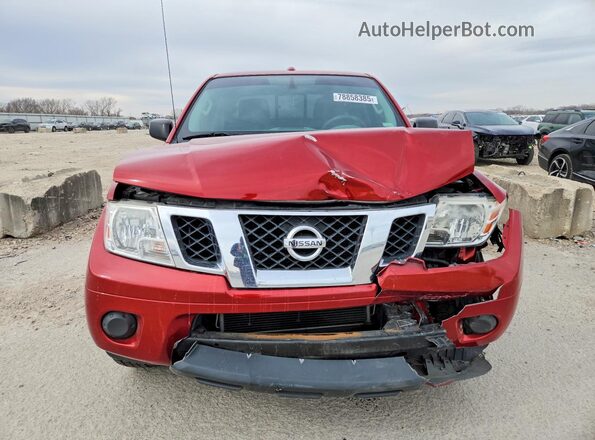 1N6AD0EV5GN780360 2016 NISSAN FRONTIER Red Widok z przodu