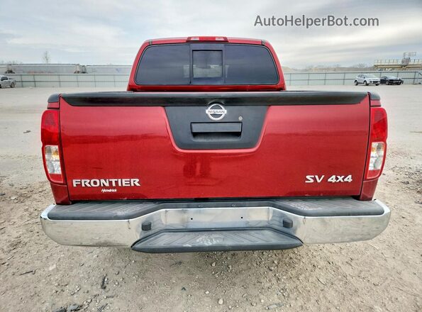 1N6AD0EV5GN780360 2016 NISSAN FRONTIER Red Widok z tyłu