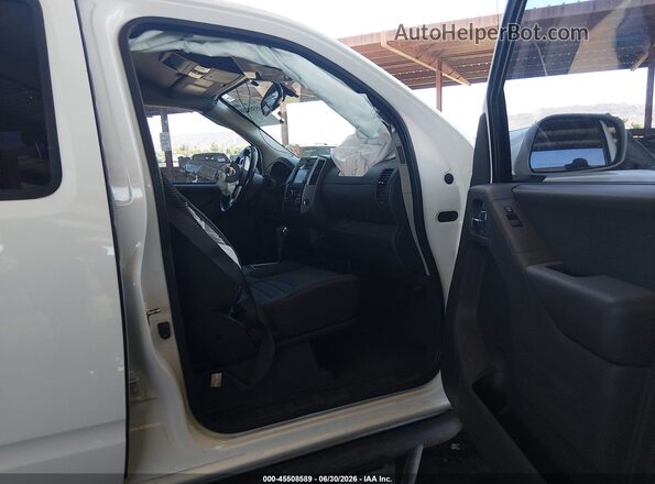 1N6AD0EV5KN785194 2019 NISSAN FRONTIER White Widok wnętrza z przodu