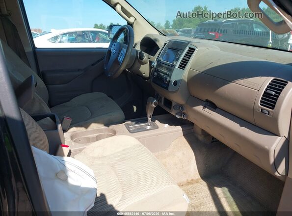 1N6AD0EV7GN712190 2016 NISSAN FRONTIER Black Вид салону спереду