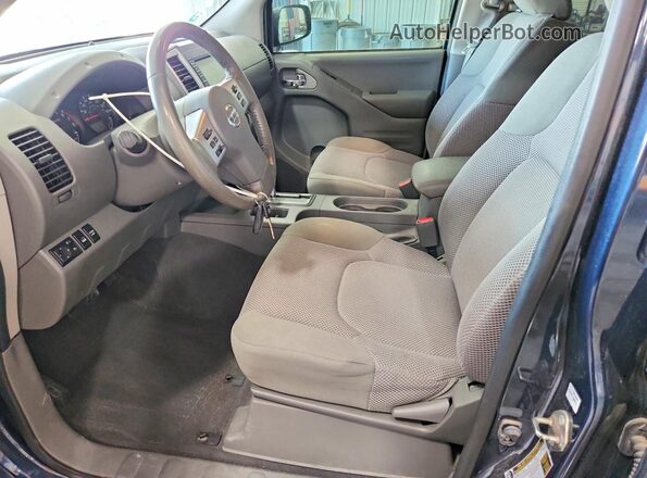 1N6AD0EV7KN745554 2019 NISSAN FRONTIER Синий Вид салона спереди