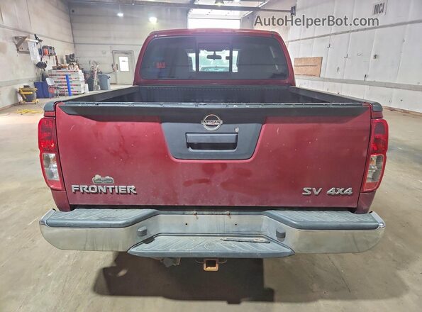 1N6AD0EV7KN752018 2019 NISSAN FRONTIER Burgundy უკანა ხედი