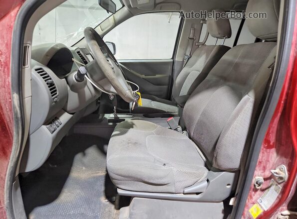 1N6AD0EV7KN752018 2019 NISSAN FRONTIER Burgundy წინა სალონის ხედი