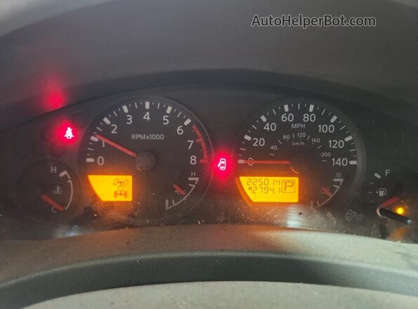 1N6AD0EV7KN752018 2019 NISSAN FRONTIER Burgundy ხელსაწყოთა პანელის ხედი