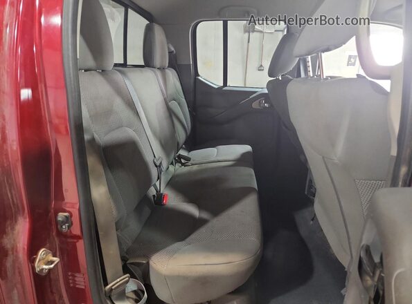 1N6AD0EV7KN752018 2019 NISSAN FRONTIER Burgundy უკანა სავარძლების ხედი