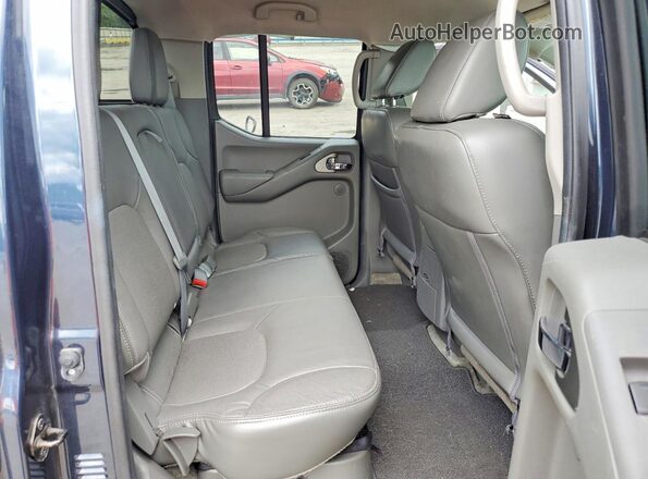 1N6AD0EV8GN715633 2016 NISSAN FRONTIER Blue Widok tylnych siedzeń