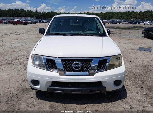 1N6AD0EVXGN712698 2016 NISSAN FRONTIER White Vista del cuadro de instrumentos