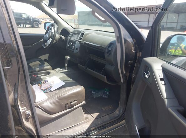 1N6AD0EVXKN760470 2019 NISSAN FRONTIER Black Вид салону спереду