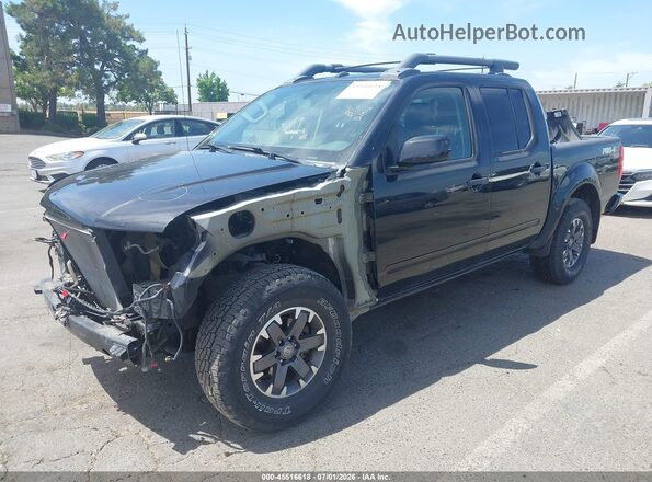 1N6AD0EVXKN760470 2019 NISSAN FRONTIER Black Передня ліва чверть