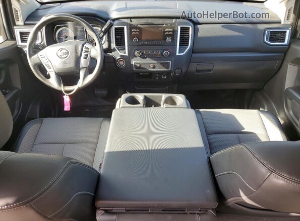 1N6BA1F13HN512990 2017 NISSAN TITAN Black Dashboard view