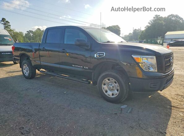 1N6BA1F13HN512990 2017 NISSAN TITAN Black Front right