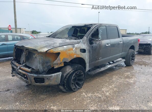 1N6BA1F21GN504815 2016 NISSAN TITAN XD Серый Передняя левая четверть