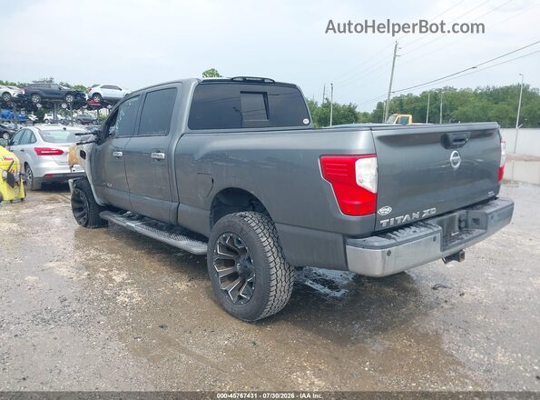1N6BA1F21GN504815 2016 NISSAN TITAN XD Серый Задняя левая четверть