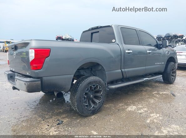 1N6BA1F21GN504815 2016 NISSAN TITAN XD Серый Задняя правая четверть