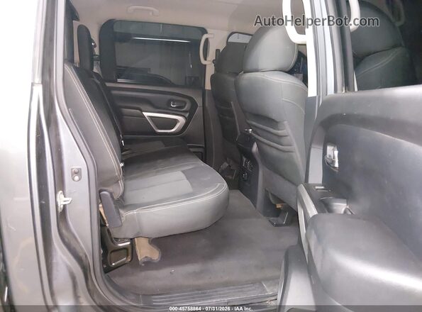 1N6BA1F21GN512400 2016 NISSAN TITAN XD Gray Widok naklejki z numerem VIN