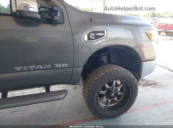1N6BA1F21GN513465 2016 NISSAN TITAN XD Gray ხელსაწყოთა პანელის ხედი