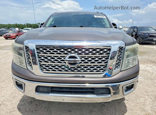 1N6BA1F22GN509733 2016 NISSAN TITAN Brown Vista frontal