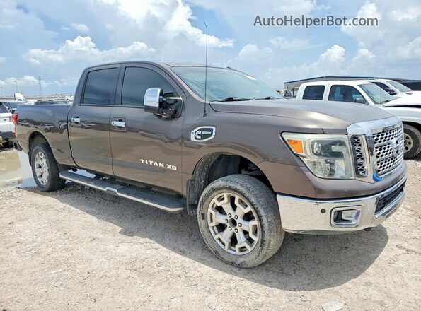1N6BA1F22GN509733 2016 NISSAN TITAN Brown Delantero derecho