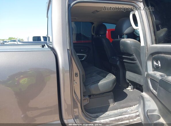 1N6BA1F26GN512872 2016 NISSAN TITAN XD Brown Widok naklejki z numerem VIN