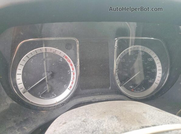 1N6BA1F2XHN509027 2017 NISSAN TITAN Серый Вид щитка приборов