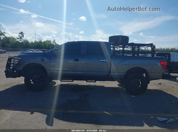 1N6BA1F38HN565864 2017 NISSAN TITAN XD Серебряный Панорамный вид салона 360°