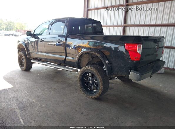 1N6BA1F3XHN513698 2017 NISSAN TITAN XD Черный Задняя левая четверть