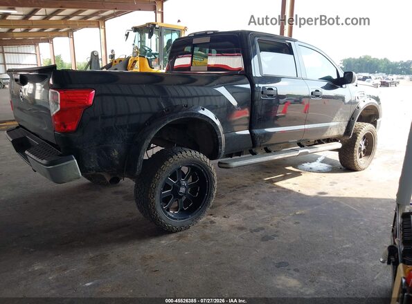 1N6BA1F3XHN513698 2017 NISSAN TITAN XD Черный Задняя правая четверть