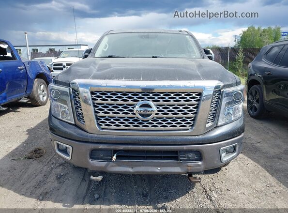 1N6BA1F40GN513944 2016 NISSAN TITAN XD Black Widok zestawu wskaźników