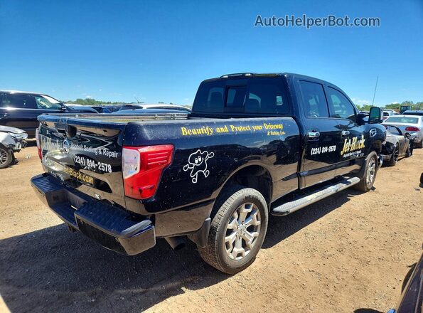 1N6BA1F40GN514799 2016 NISSAN TITAN Черный Задняя правая четверть