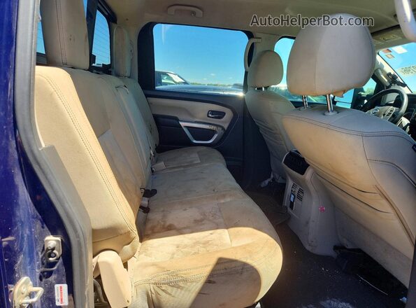 1N6BA1F40GN514799 2016 NISSAN TITAN Черный Вид задних сидений