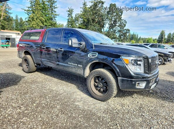 1N6BA1F40GN515516 2016 NISSAN TITAN Black Front right