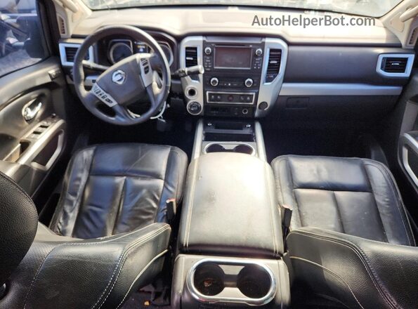 1N6BA1F40GN515516 2016 NISSAN TITAN Black Dashboard view