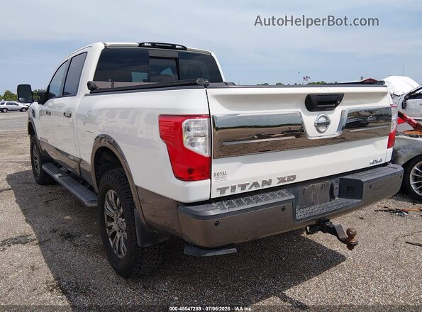1N6BA1F40HN565656 2017 NISSAN TITAN XD White Հետևի ձախ