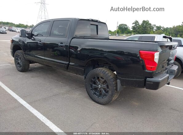 1N6BA1F40JN520285 2018 NISSAN TITAN XD Black Задня ліва чверть