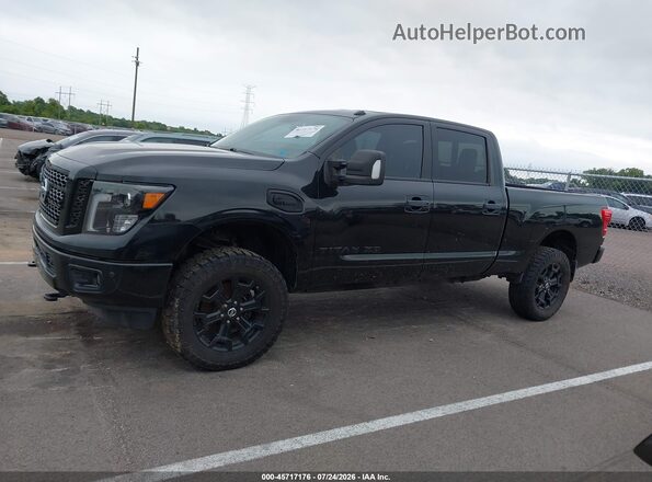 1N6BA1F40JN520285 2018 NISSAN TITAN XD Black Панорамний вид салону 360°