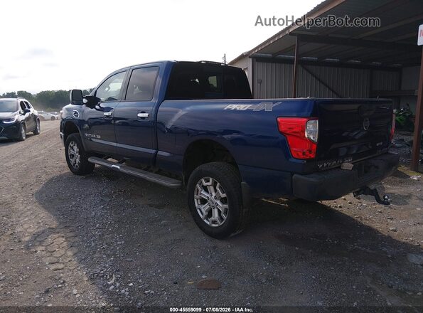1N6BA1F41GN509840 2016 NISSAN TITAN XD Dark Blue Задня ліва чверть