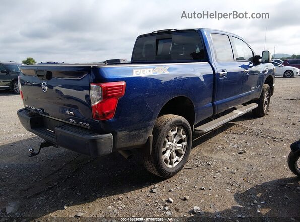 1N6BA1F41GN509840 2016 NISSAN TITAN XD Dark Blue Задня права чверть