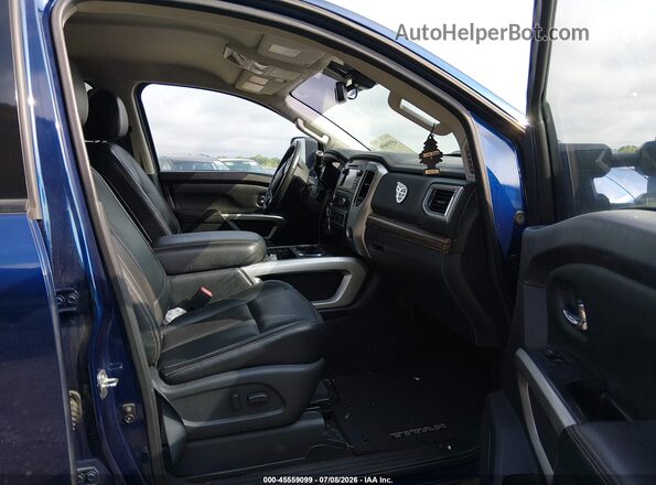 1N6BA1F41GN509840 2016 NISSAN TITAN XD Dark Blue Вид салону спереду