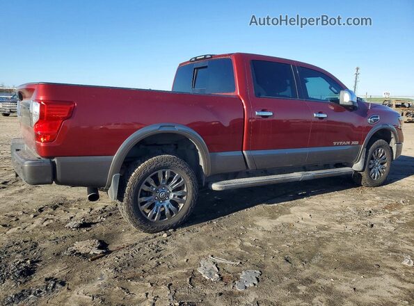 1N6BA1F41GN512561 2016 NISSAN TITAN Красный Задняя правая четверть