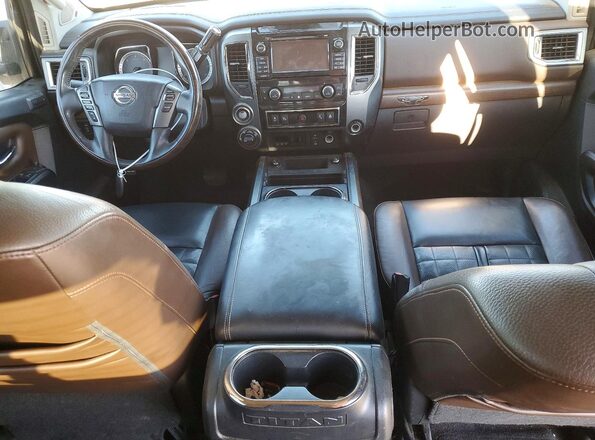 1N6BA1F41GN512561 2016 NISSAN TITAN Красный Вид панели приборов