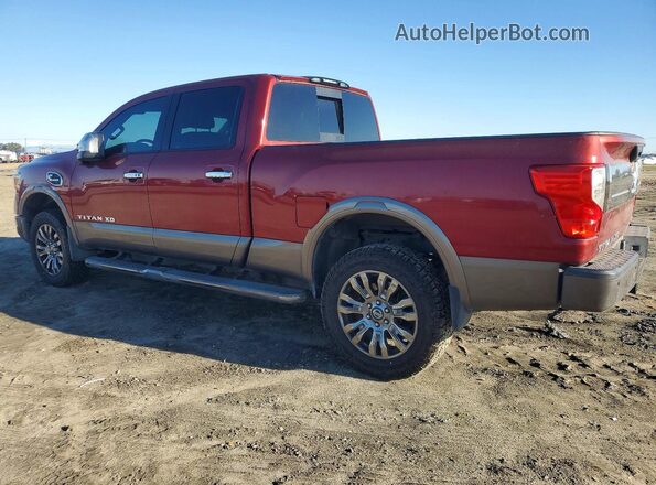 1N6BA1F41GN512561 2016 NISSAN TITAN Красный Задняя левая четверть