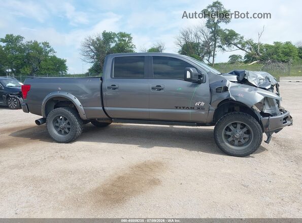 1N6BA1F41KN508292 2019 NISSAN TITAN XD Серый Панорамный вид салона 360°
