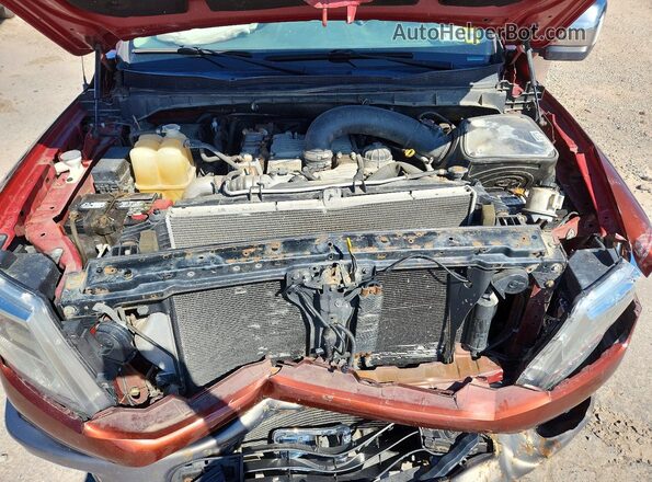 1N6BA1F42GN507076 2016 NISSAN TITAN Коричневый Вид задней части салона