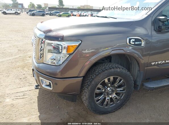 1N6BA1F42GN513802 2016 NISSAN TITAN XD Gray Դիմացի տեսք