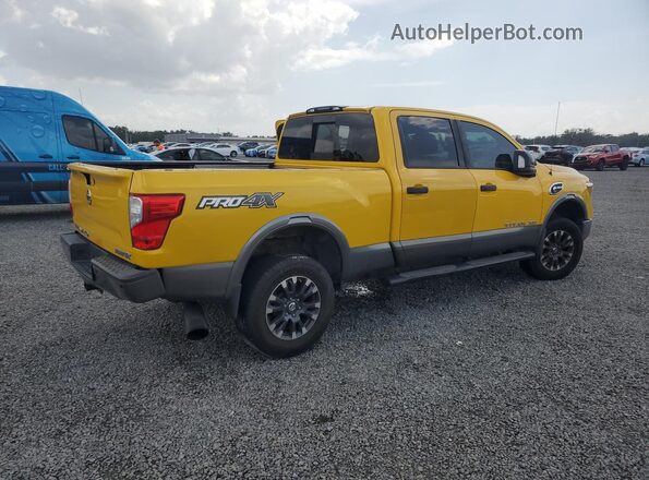 1N6BA1F45GN511350 2016 NISSAN TITAN Yellow Trasero derecho