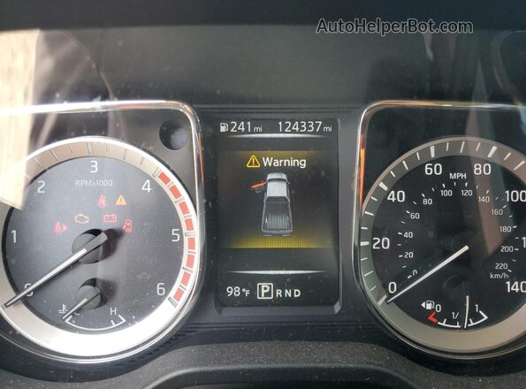 1N6BA1F45GN511350 2016 NISSAN TITAN Yellow Vista del cuadro de instrumentos