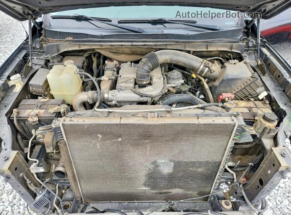 1N6BA1F45GN514927 2016 NISSAN TITAN Black უკანა სალონის ხედი
