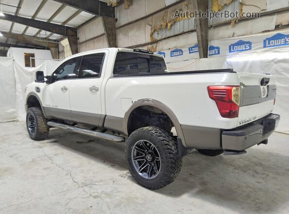 1N6BA1F46JN521358 2018 NISSAN TITAN White უკანა მარცხენა