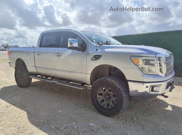 1N6BA1F47GN510507 2016 NISSAN TITAN Silver Delantero derecho